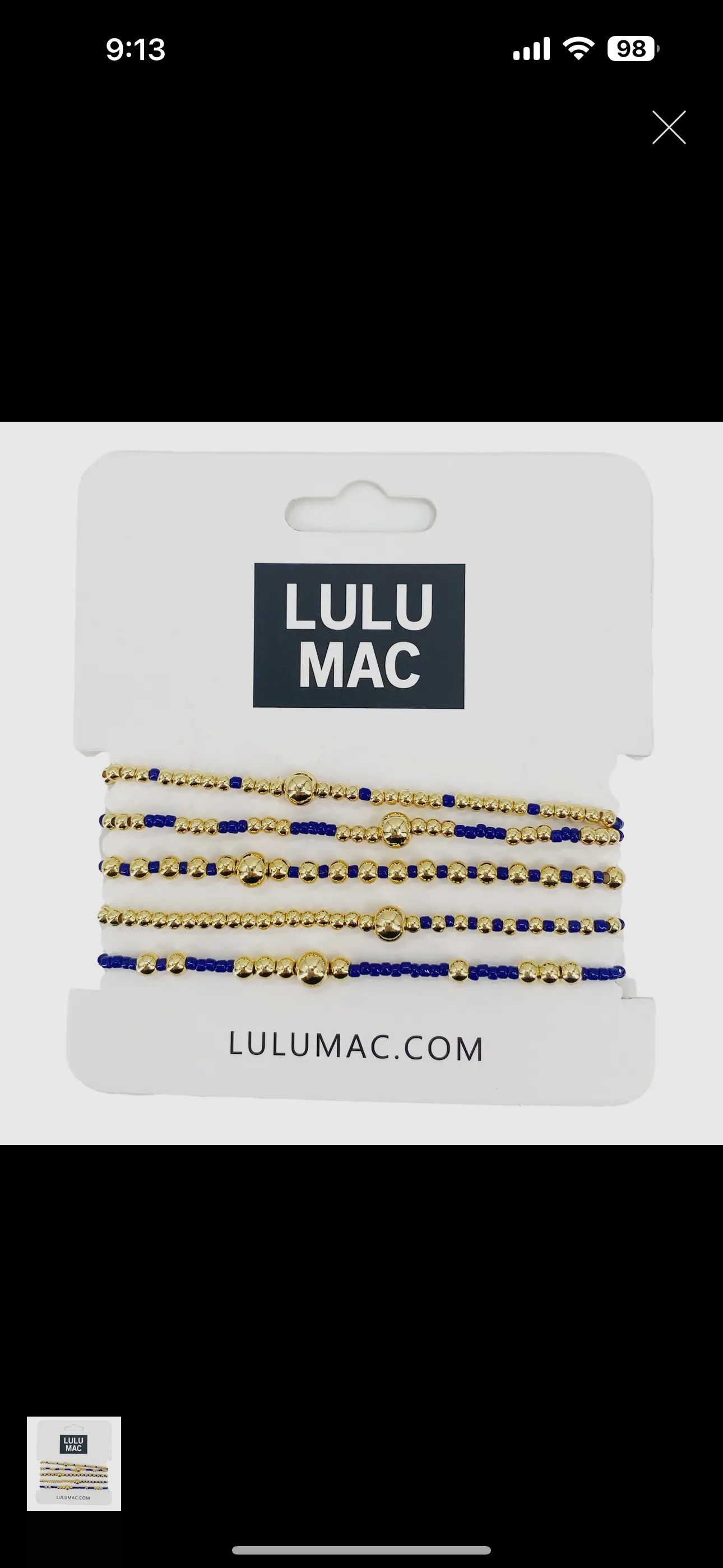 Lulu Mac Gold Bracelets
