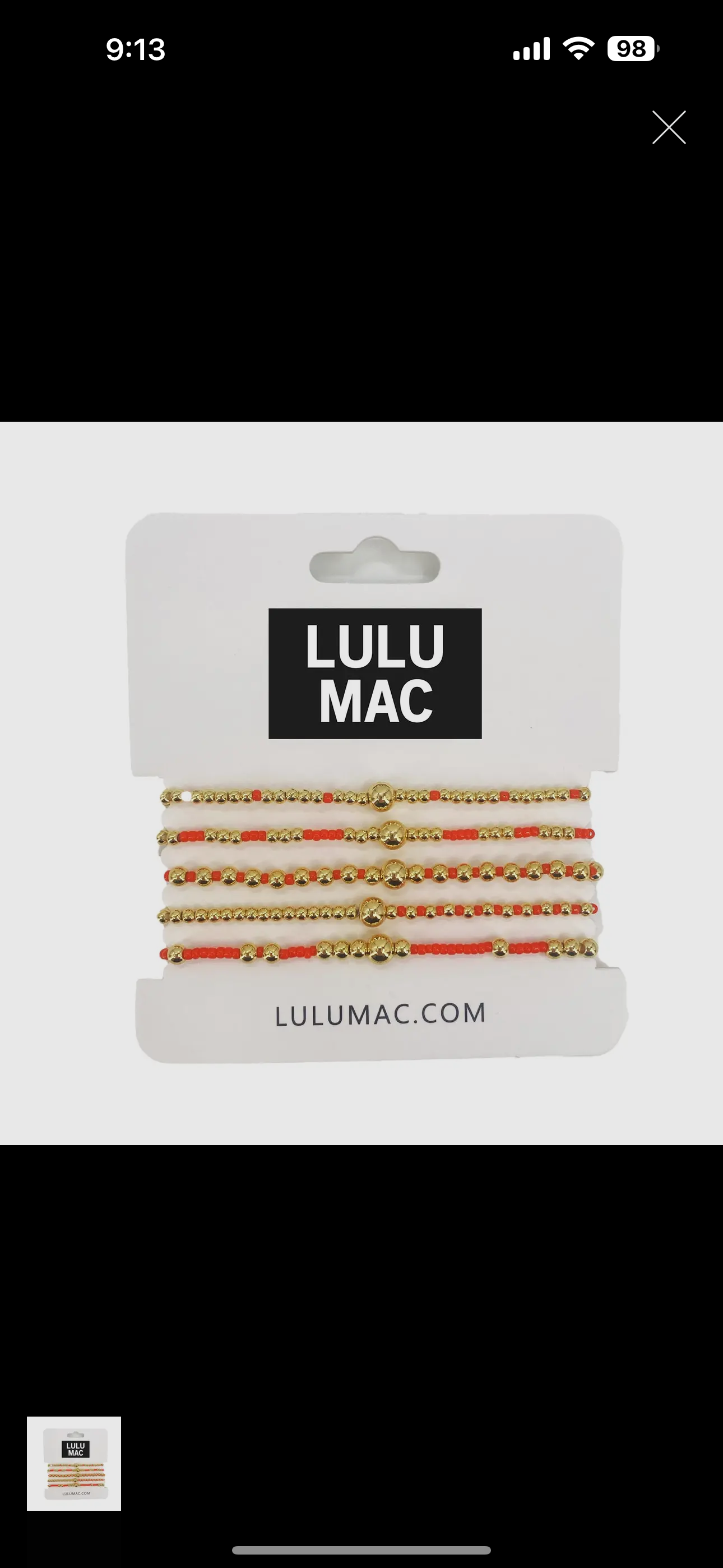 Lulu Mac Gold Bracelets