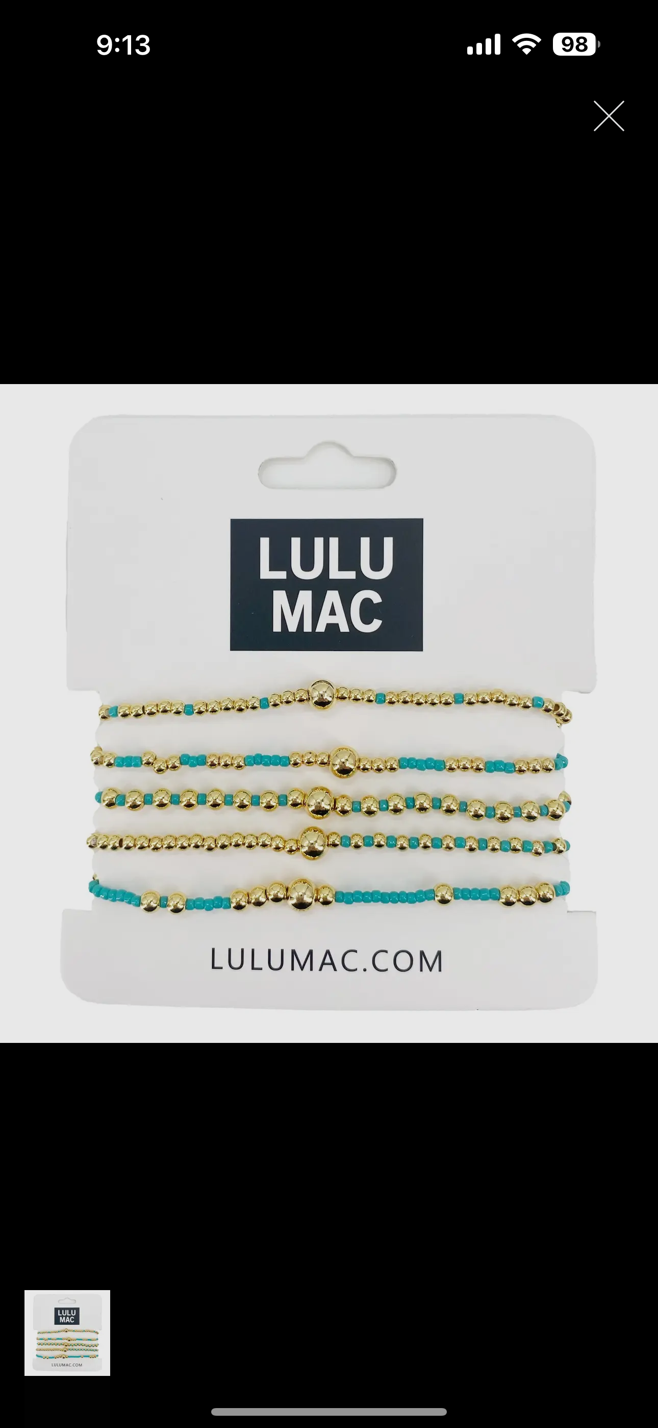 Lulu Mac Gold Bracelets