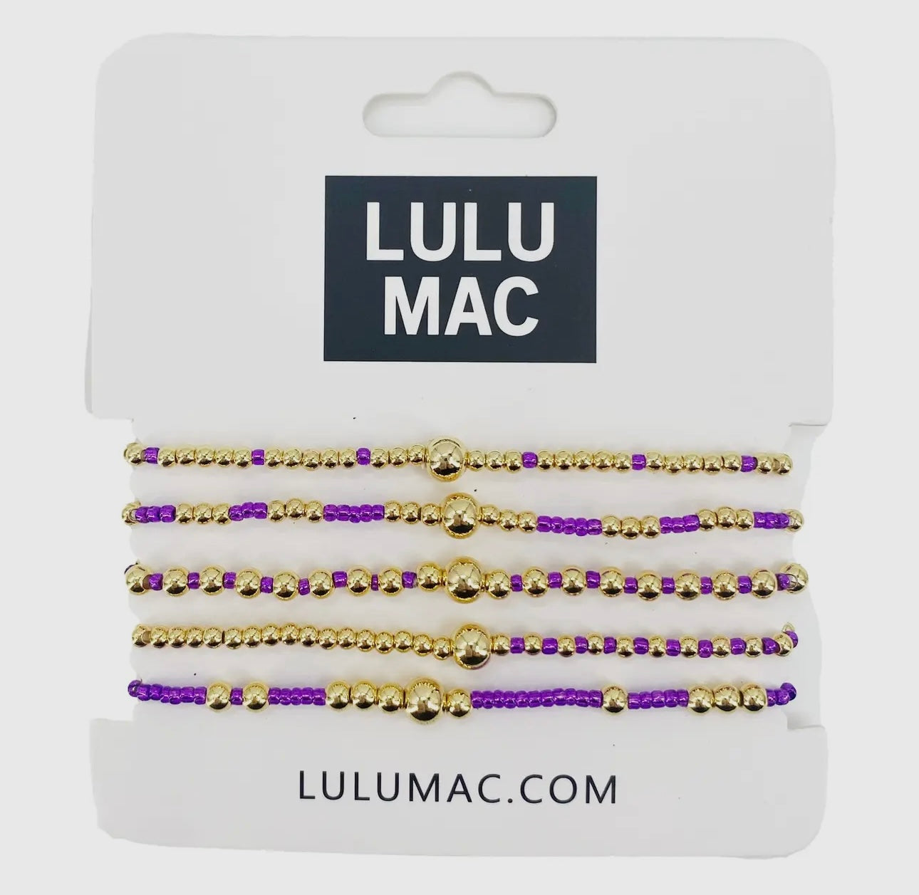 Lulu Mac Gold Bracelets