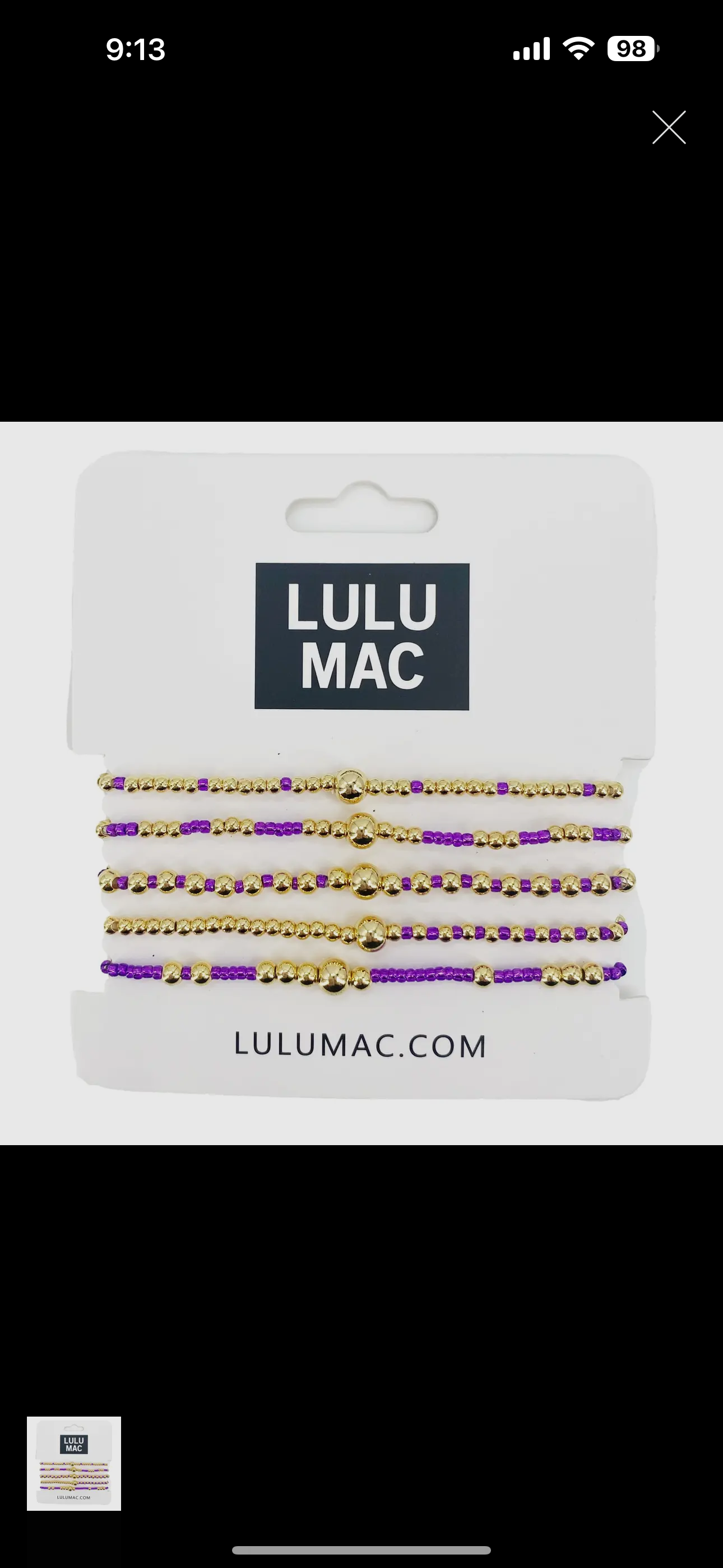 Lulu Mac Gold Bracelets