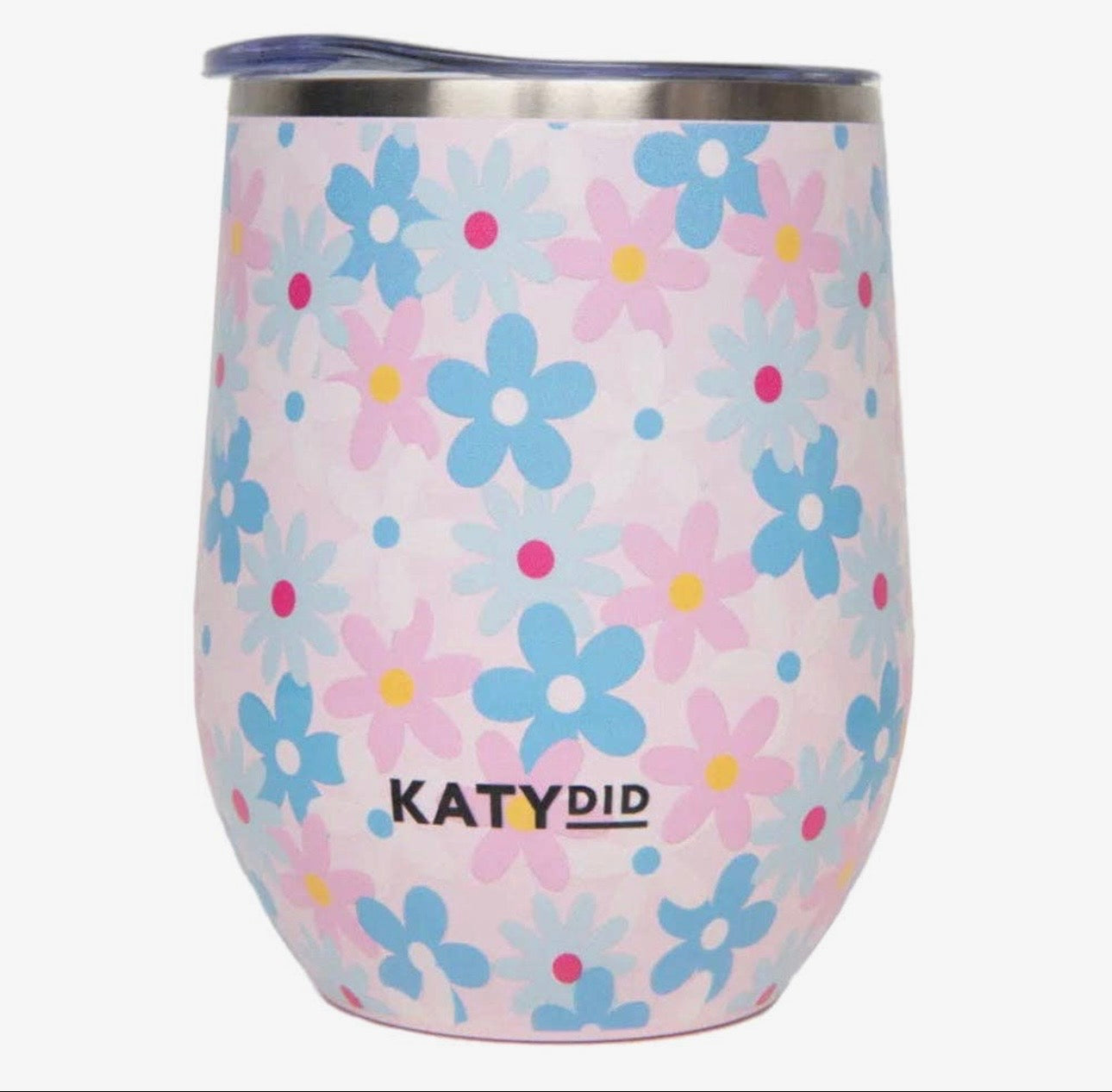 Dainty Floral Wine Tumbler