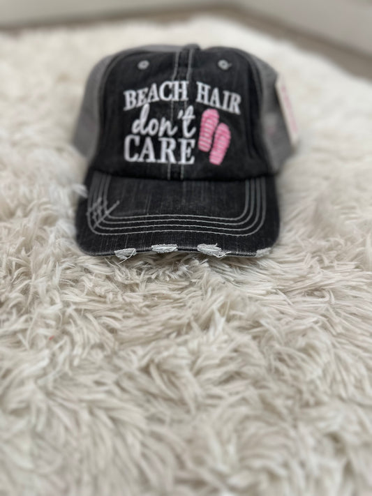 Beach Hair Don't Care Hat